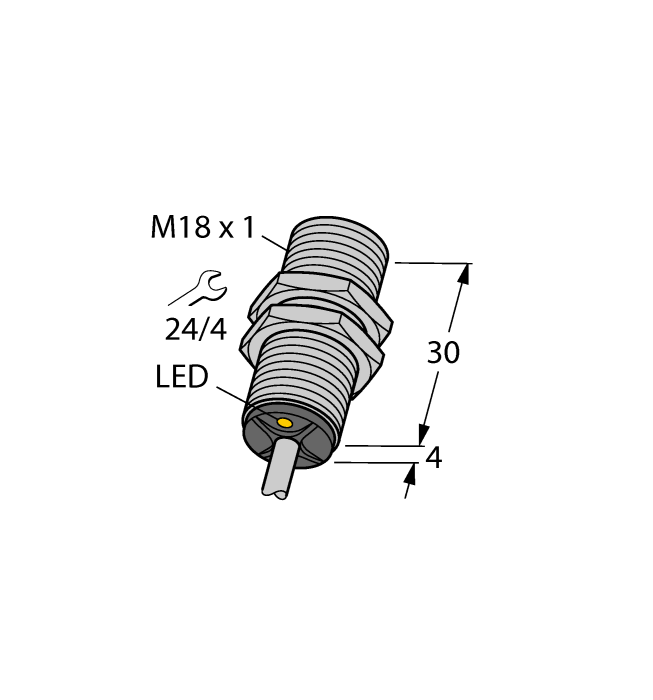 Индуктивный датчик TURCK BI5-G18-Y1X