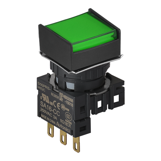 Кнопочный выключатель Autonics S16PRS-H1GC