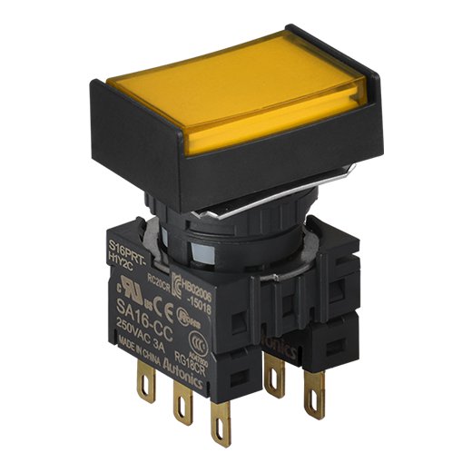 Кнопочный выключатель Autonics S16PRT-H2Y2C
