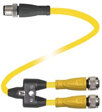 Y-образный разветвитель Pepperl Fuchs V15-G-S-10M-T-03M-PUR-A-V1-C1