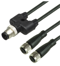 Y-образный разветвитель Pepperl Fuchs V1-G-BK1M-PUR-A-T-V1-G