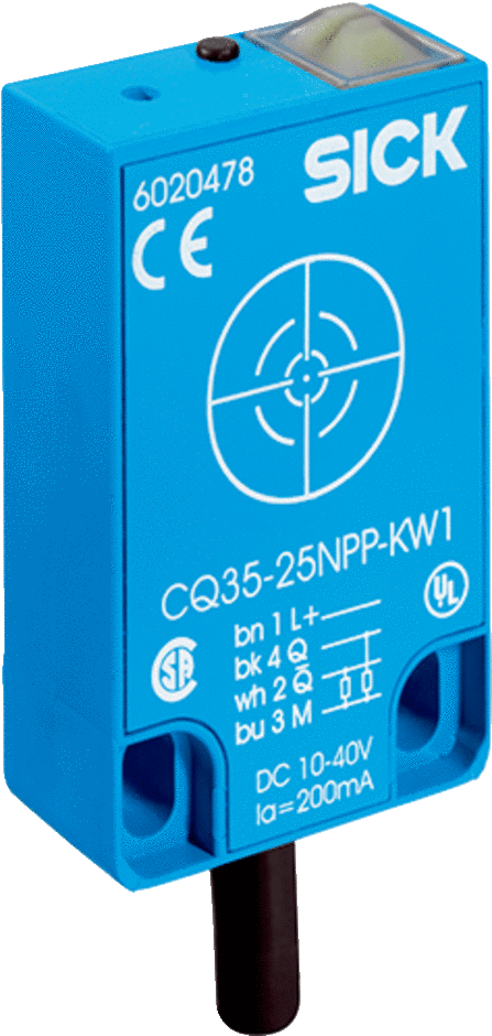 Емкостной датчик уровня SICK CQ35-25NPP-KW1