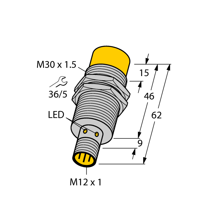 Индуктивный датчик TURCK NI20U-M30-AP6X-H1141