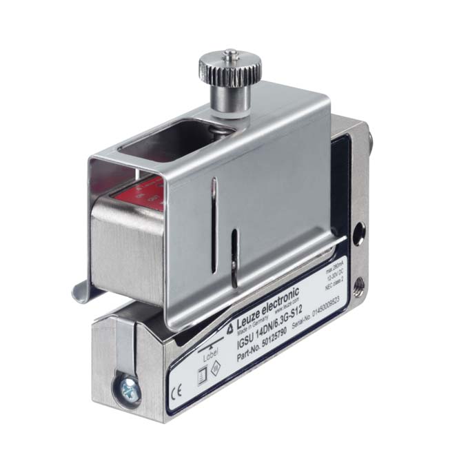 Ультразвуковой щелевой датчик этикетки Leuze Electronic IGSU 14D/6.3G-S12