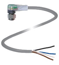 Соединительный кабель Pepperl Fuchs V1-WV4A-A2-5M-PVC