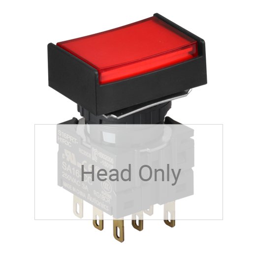 Кнопочный выключатель Autonics S16PRT-H1R