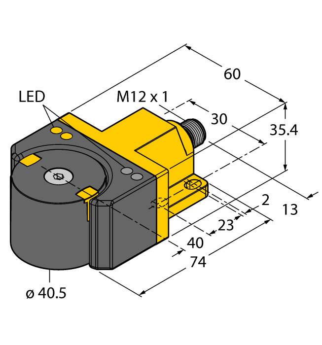Энкодер TURCK RI360P1-DSU35-2UP6X4-H1151