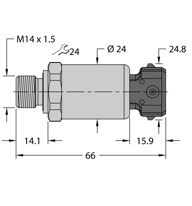 Датчик давления TURCK PT600R-2119-I2-AMP3J1