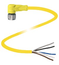 Соединительный кабель Pepperl Fuchs V15-W-S-YE*M-PUR-A
