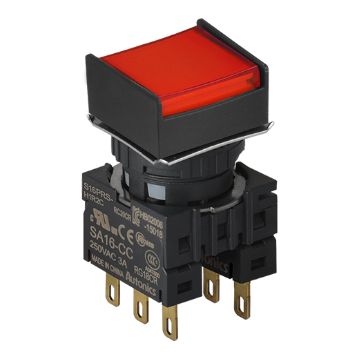 Кнопочный выключатель Autonics S16PRS-H1R2C