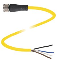 Соединительный кабель Pepperl Fuchs V1B-G-YE10M-PVC-U
