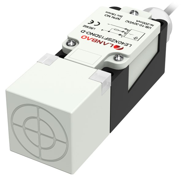 Индуктивный датчик расстояния LANBAO LE40XZSN15LIM-D
