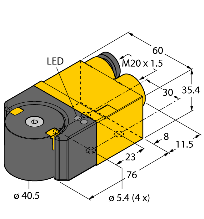 Энкодер TURCK RI360P1-DSU35TC-ELI-EXI