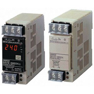 Импульсные блоки питания Omron S8VS однофазные, 24 В