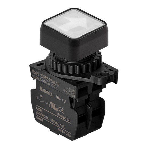 Кнопочный выключатель Autonics S2PRS-P3WLAD