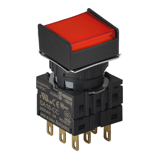 Кнопочный выключатель Autonics S16PRS-H2R3C