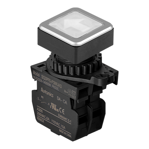 Кнопочный выключатель Autonics SQ3PFS-P3WUADM