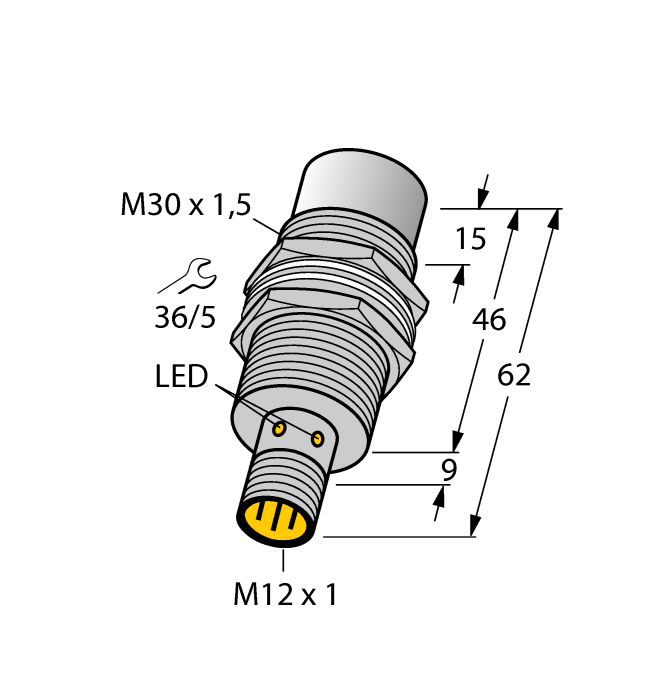 Индуктивный датчик TURCK NI20U-MT30H-AP6X-H1141