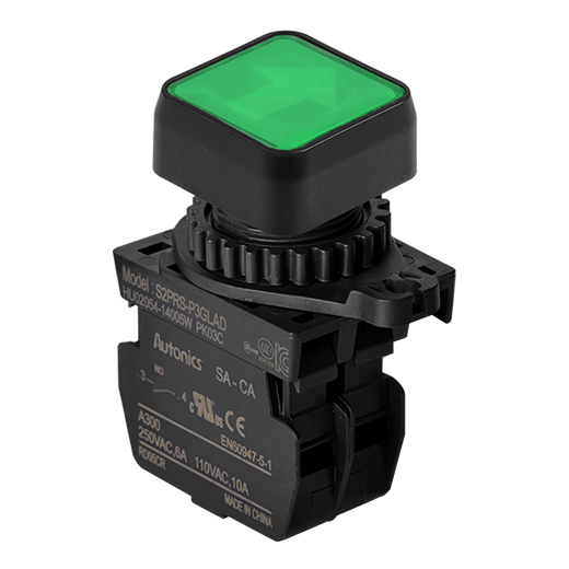 Кнопочный выключатель Autonics S2PRS-P3GLALM
