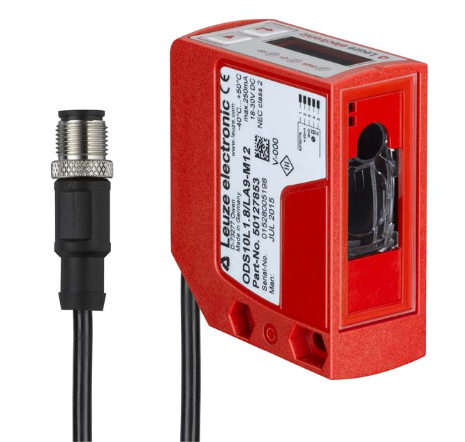 Лазерный датчик расстояния Leuze Electronic ODS10L1.8/LA6,200-M12