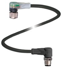Соединительный кабель Pepperl Fuchs V1-W-E2-BK0,3M-PUR-U-V1-W