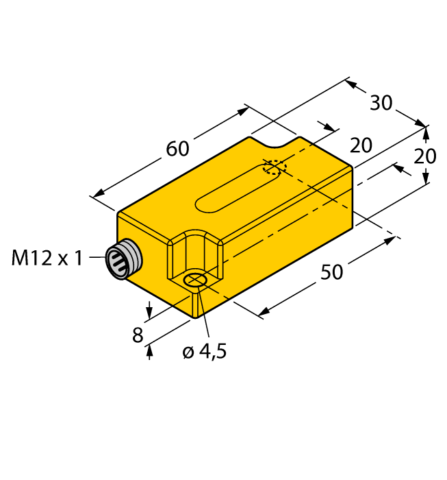 Инклинометр TURCK B2N45H-Q20L60-2LU3-H1151