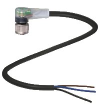 Соединительный кабель Pepperl Fuchs V1-W-E2-BK*M-PUR-U