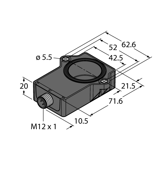 Энкодер TURCK RI60P1-QR20-LU4X2-H1141