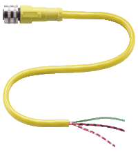 Соединительный кабель Pepperl Fuchs V12-G-YE2M-PUR-H/S
