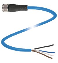Соединительный кабель Pepperl Fuchs V1-G-N4-5M-PVC