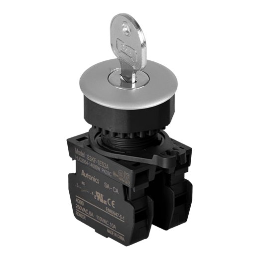 Селекторный переключатель с ключом Autonics S3KF-5ES2A