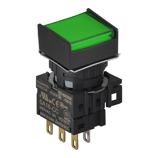 Кнопочный выключатель Autonics S16PRS-H3GC24