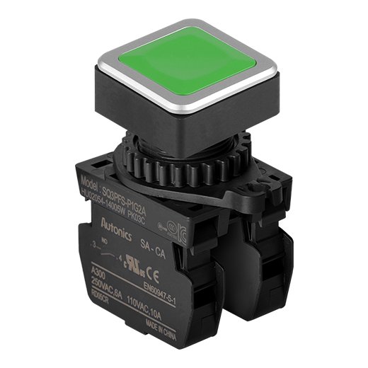 Кнопочный выключатель Autonics SQ3PFS-P1G2A