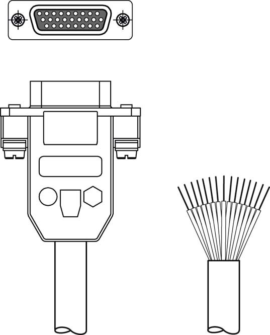 Разъем с кабелем Leuze Electronic BK7 KB-140-5000-20
