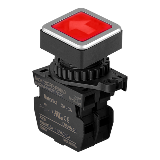 Кнопочный выключатель Autonics SQ3PFS-P3RUALM