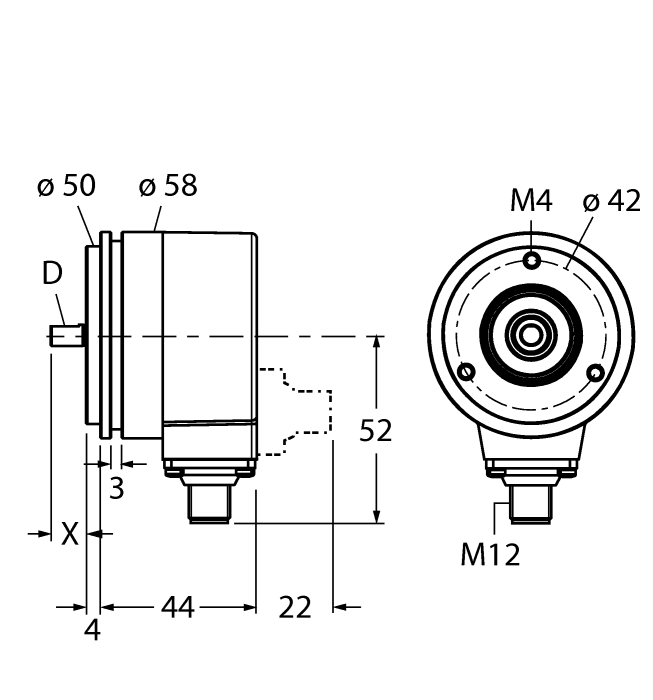 Энкодер TURCK RS-24S10S-3C13B-H1181