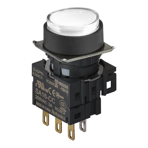 Кнопочный выключатель Autonics S16PR-E4WC12