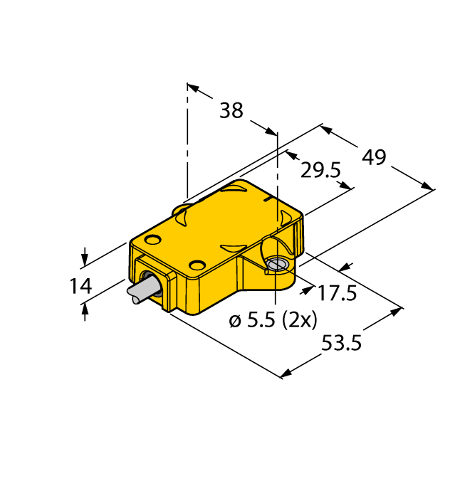 Энкодер TURCK RI360P1-QR14-ELIU5X2