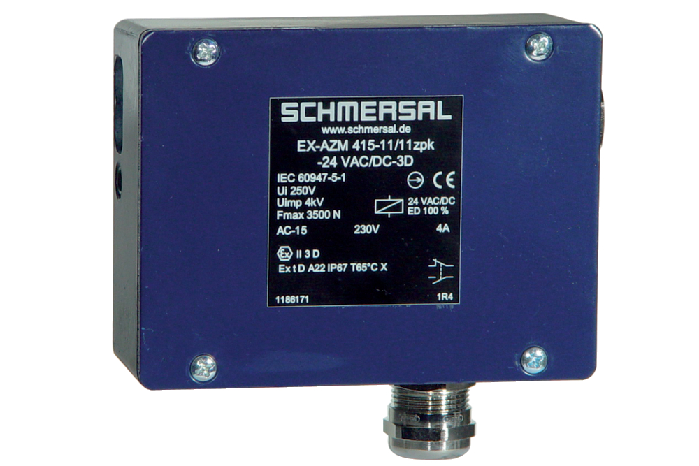 Дверной выключатель безопасности Schmersal EX-AZM415-11/11ZPK-24VAC/DC-3D
