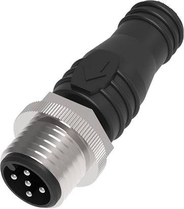 Разъем LANBAO QE12-W5F
