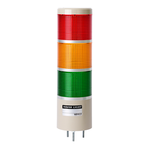 Светодиодная сигнальная колонна Autonics MP8C-F3FF-RYG