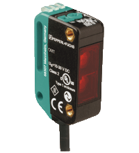 Лазерный датчик расстояния Pepperl Fuchs OMT150-R100-2EP-IO-0,3M-V1-L
