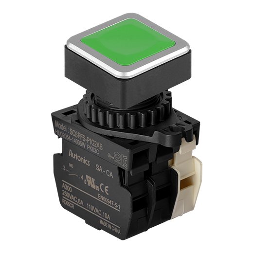 Кнопочный выключатель Autonics SQ3PFS-P1G2ABM