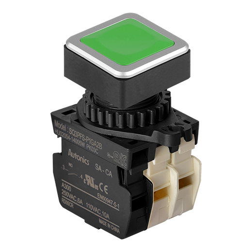 Кнопочный выключатель Autonics SQ3PFS-P1GA2B