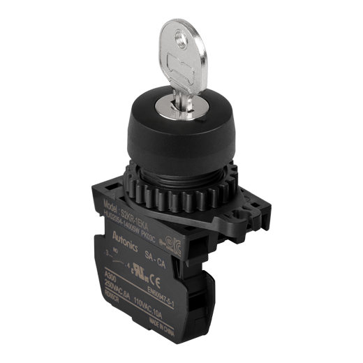 Селекторный переключатель с ключом Autonics S2KR-2DKA