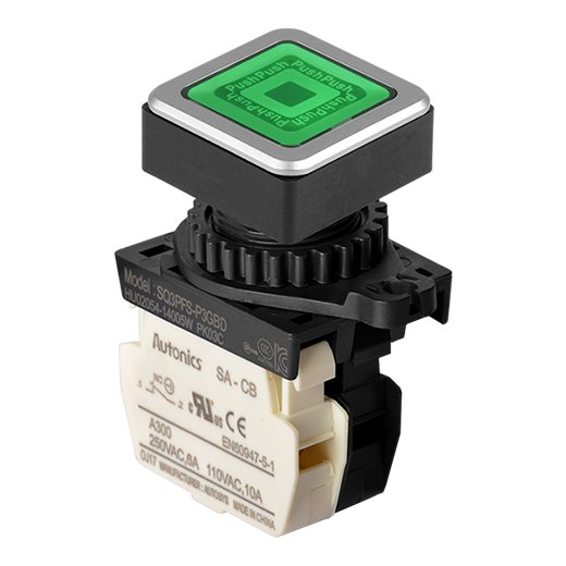 Кнопочный выключатель Autonics SQ3PFS-P3GBD