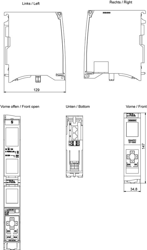 Центральный процессор Siemens 6ES7511-1FL03-0AB0