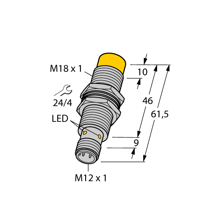 Индуктивный датчик TURCK NI12U-M18M-VN4X-H1141
