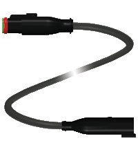 Соединительный кабель Pepperl Fuchs DT4S-G-BK0,6M-PUR-O1-DT4P-G