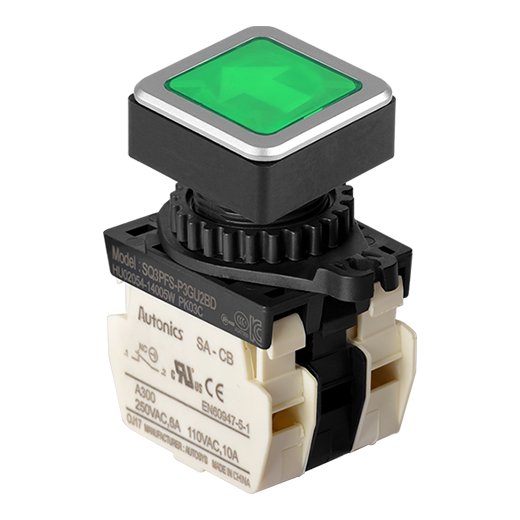 Кнопочный выключатель Autonics SQ3PFS-P3GU2BLM